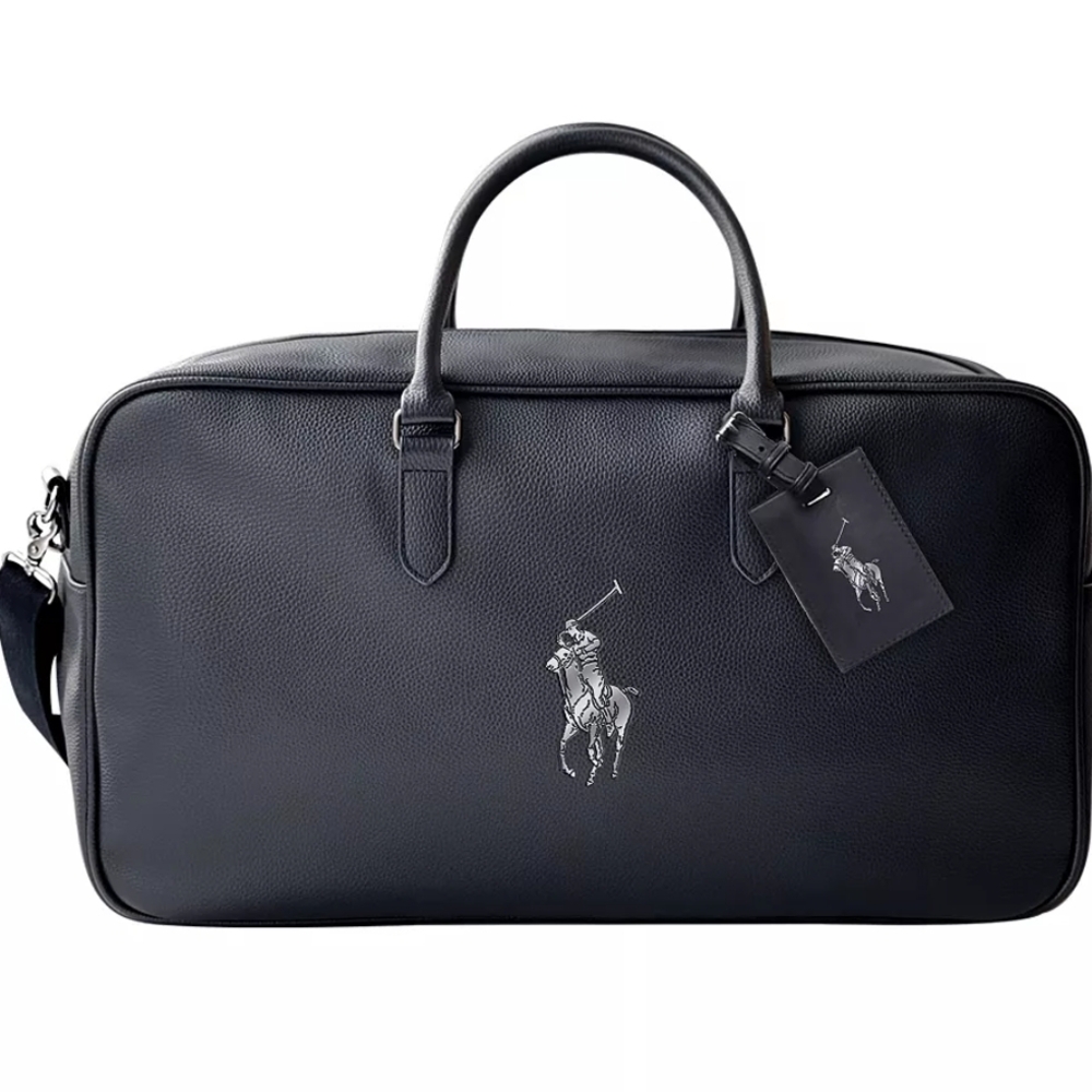 Polo by Ralph Lauren Black Leather Men's Bag